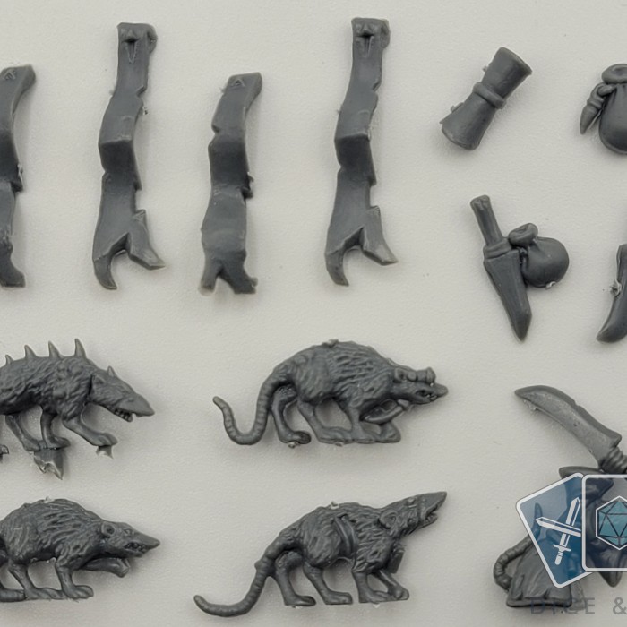 Plague Monk Rats and Extras