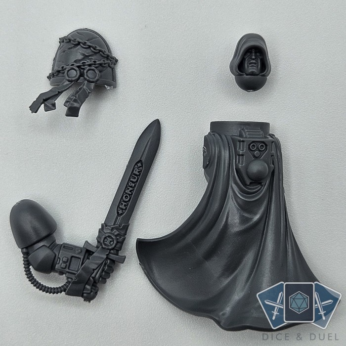 Deathwatch Black Shield Parts