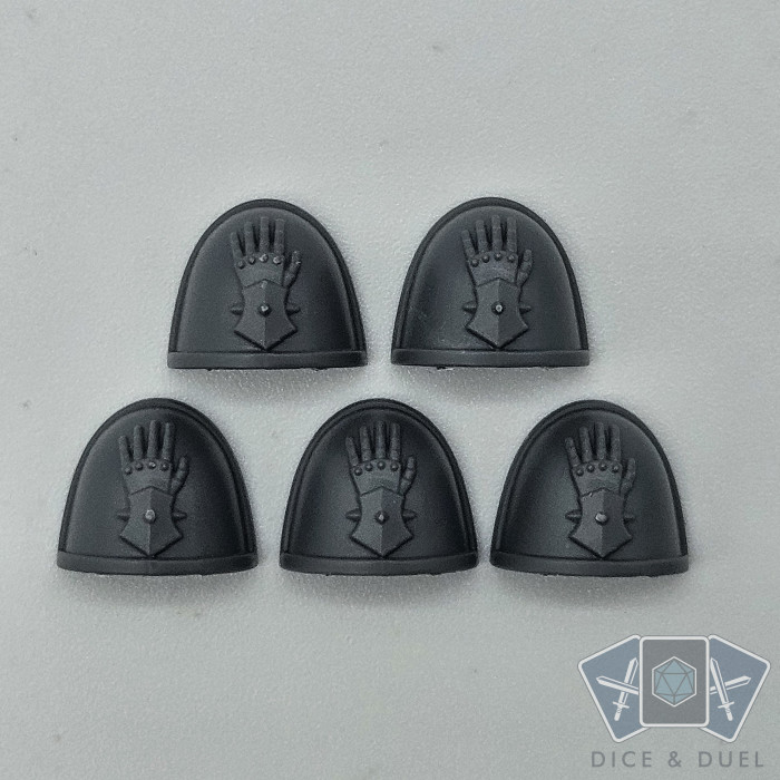 5 x Iron Hands Tacticus Pads